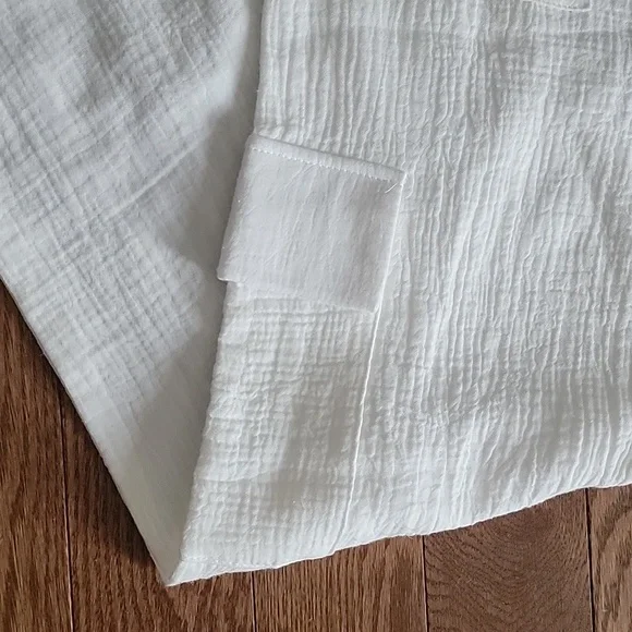 Betsy Johnson NWT Gauze Cargo Pants - Picture 5 of 6